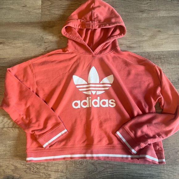 adidas Tops - Adidas Vibrant Coral Sweatshirt